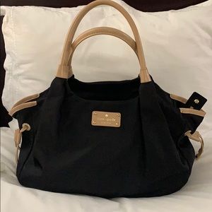 Kate Spade nylon satchel